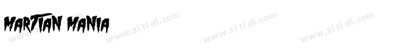 Martian Mania字体转换
